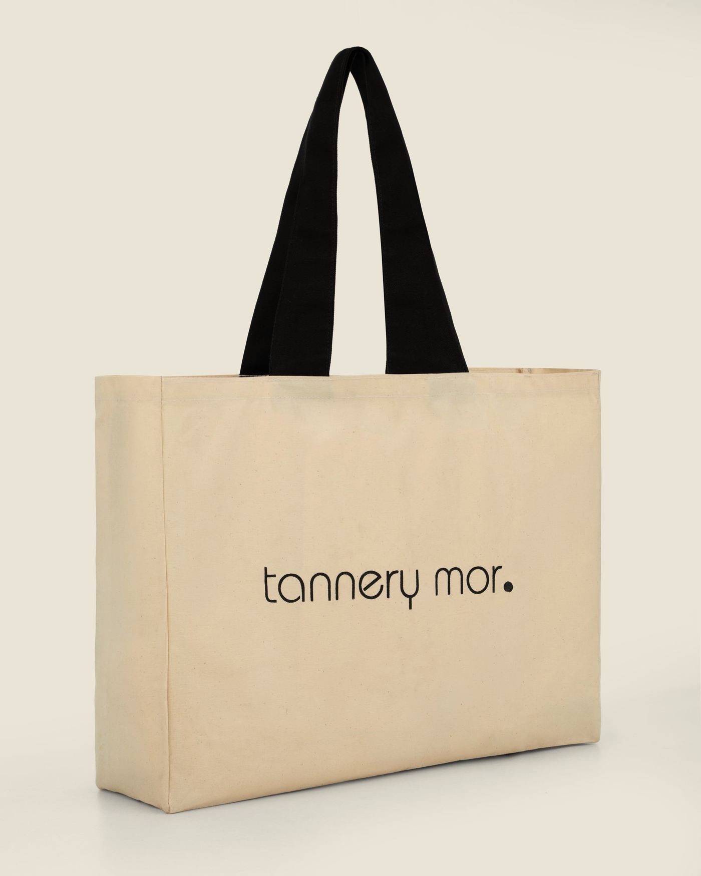 the super big indestructible tote — jute tote, three-quarter angle