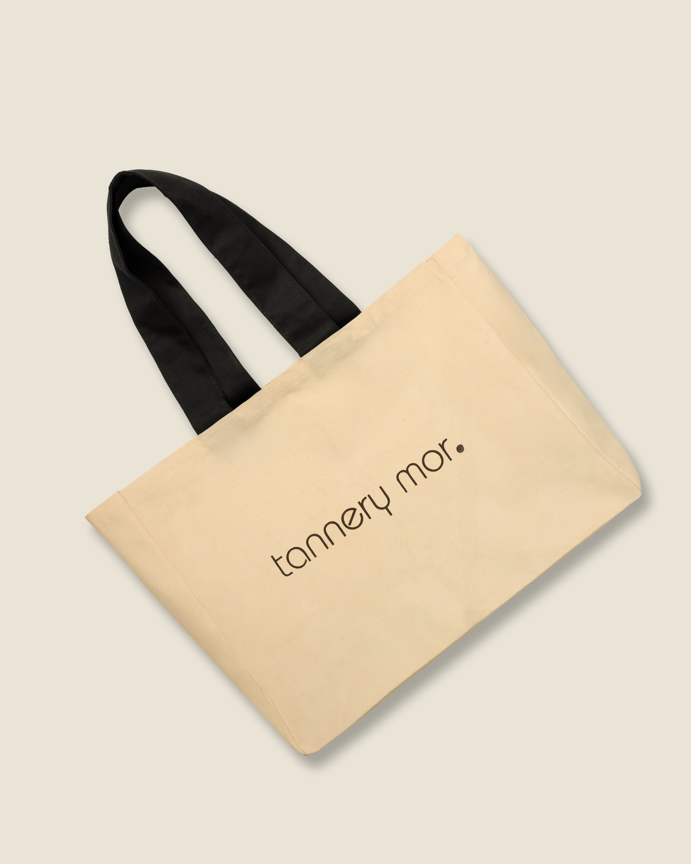 the super big indestructible tote — natural jute tote, front